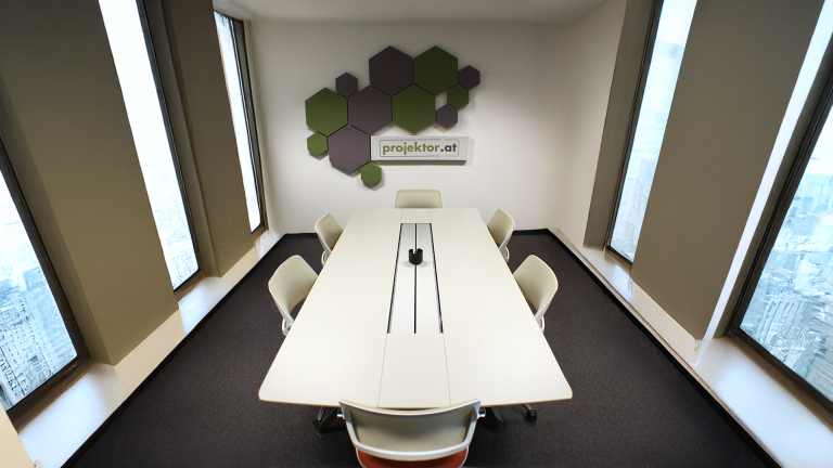 projektor.at Meetingraum im Showroom