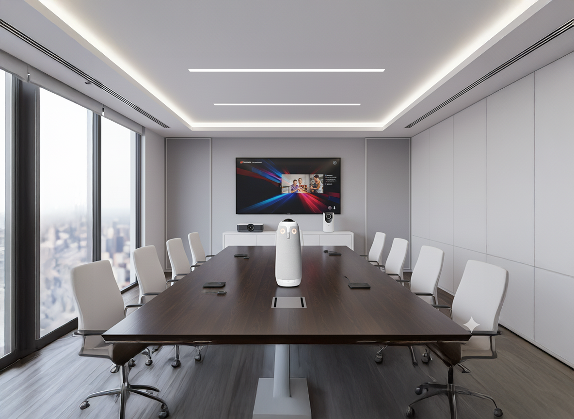 Meeting Owl im Konferenzraum für Unternehmen von projektor.at