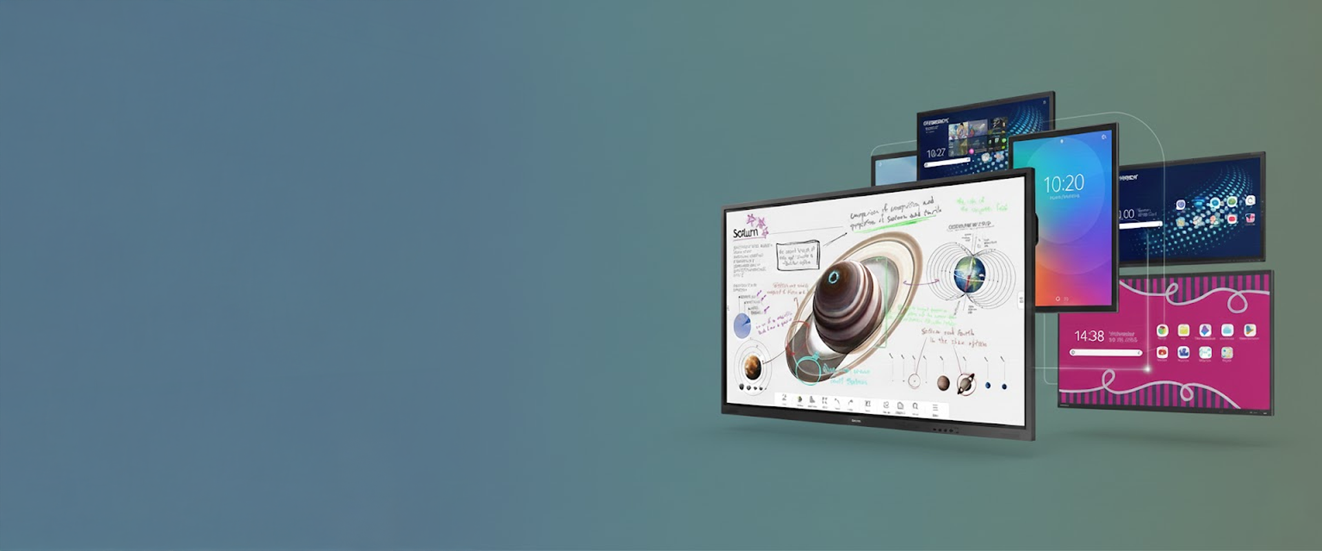 interaktive Touch Displays für Bildungseinrichtungen und Unternehmen bei projektor.at