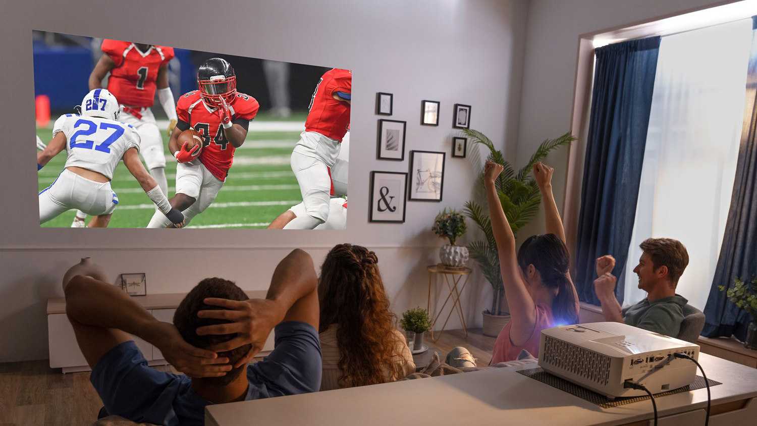 Beamer und Displays für Heimkino, Sport Viewings, Livestreaming und Fernsehen bei projektor.at