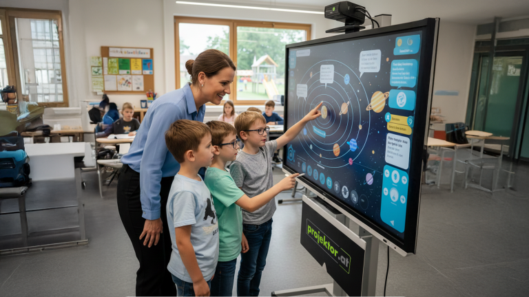 Interaktive Touch Displays richtig im Unterricht einsetzen – Praxisleitfaden für Lehrkräfte. Tutorial für digitale Schultafeln in Bildung
